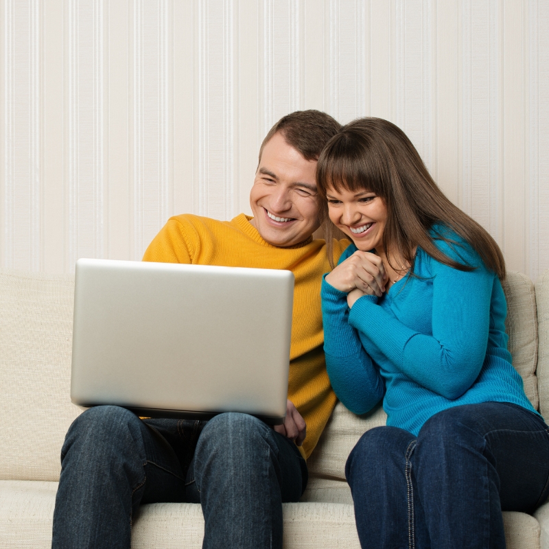 Modern couple navigating dating